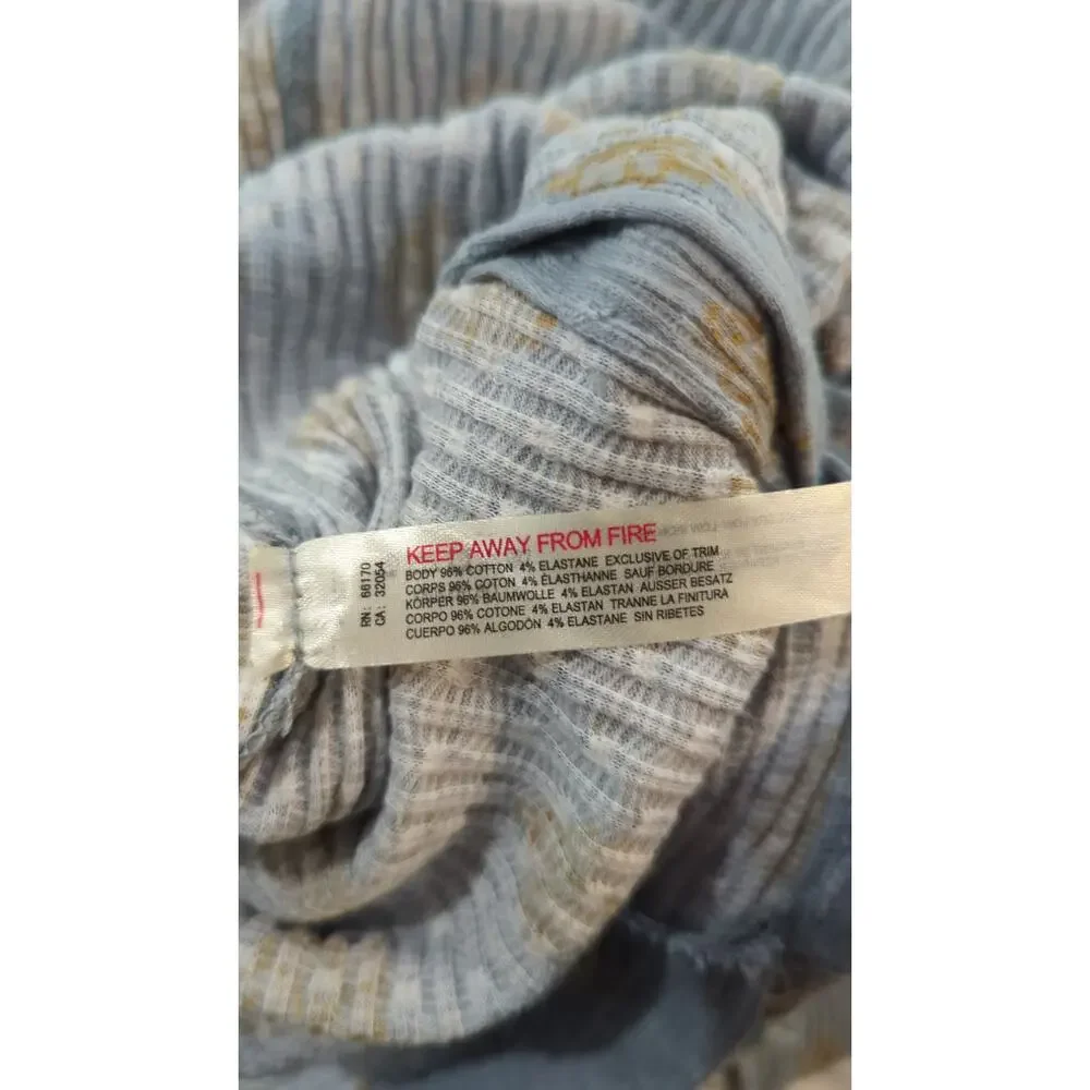 Free People Lil' Bit Lou Flare Long Johns NWT